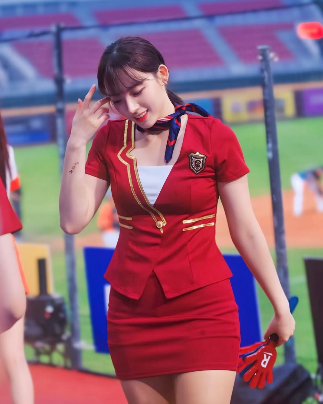 대만에서..승무원룩 하지원 치어리더.jpg | 인스티즈