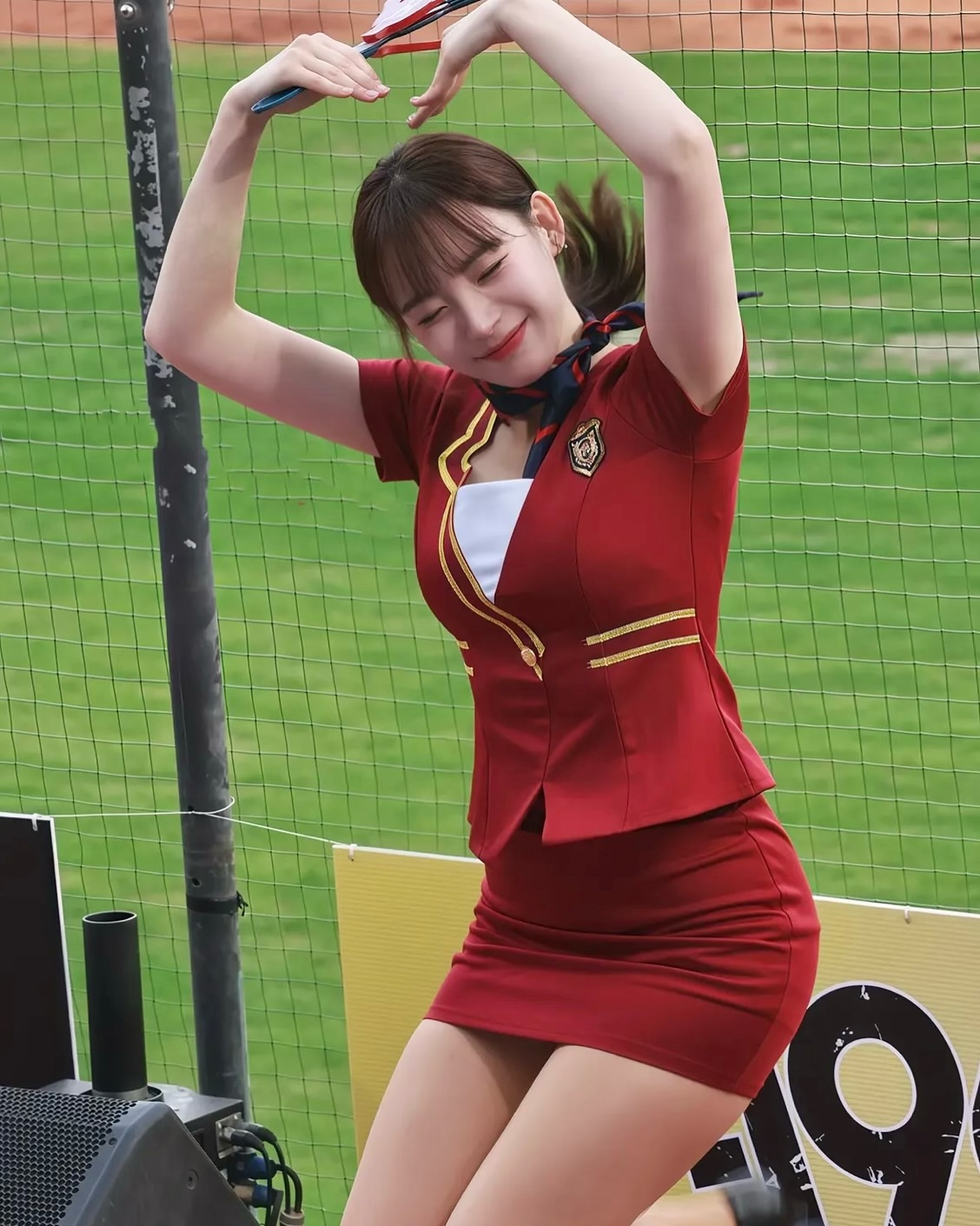 대만에서..승무원룩 하지원 치어리더.jpg | 인스티즈