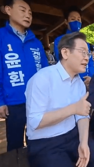 오늘자 이재명이 얘기하는 개딸 | 인스티즈