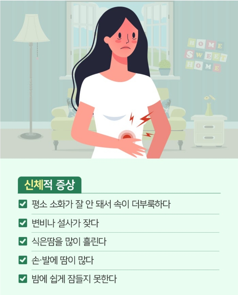 사는게 너무 지치고 아파 죽겠는데 대학병원 가도 별 이상 없다고 나오면 자율 신경 실조증검사 한번 받아보세요 | 인스티즈
