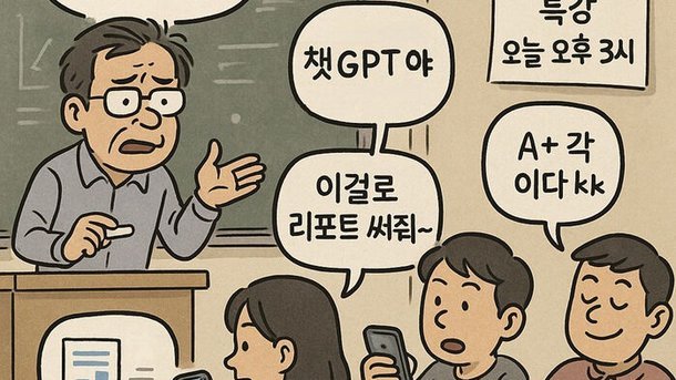 강의 중 '찰칵 찰칵'…놀라지 마세요, 챗GPT로 필기 중이랍니다 | 인스티즈