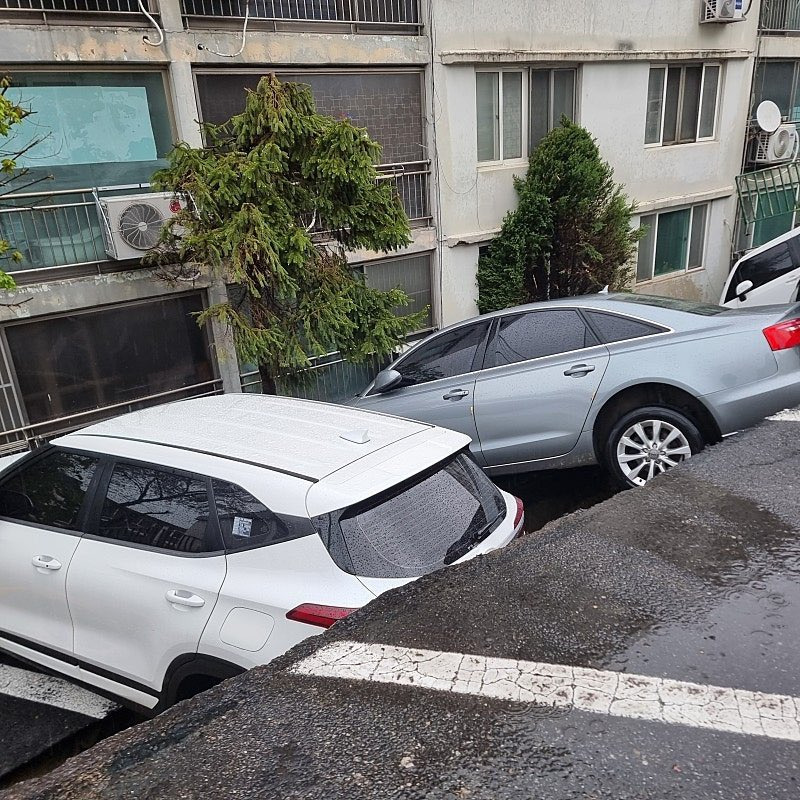 남양주 아파트 주차장 붕괴 현장.jpg | 인스티즈