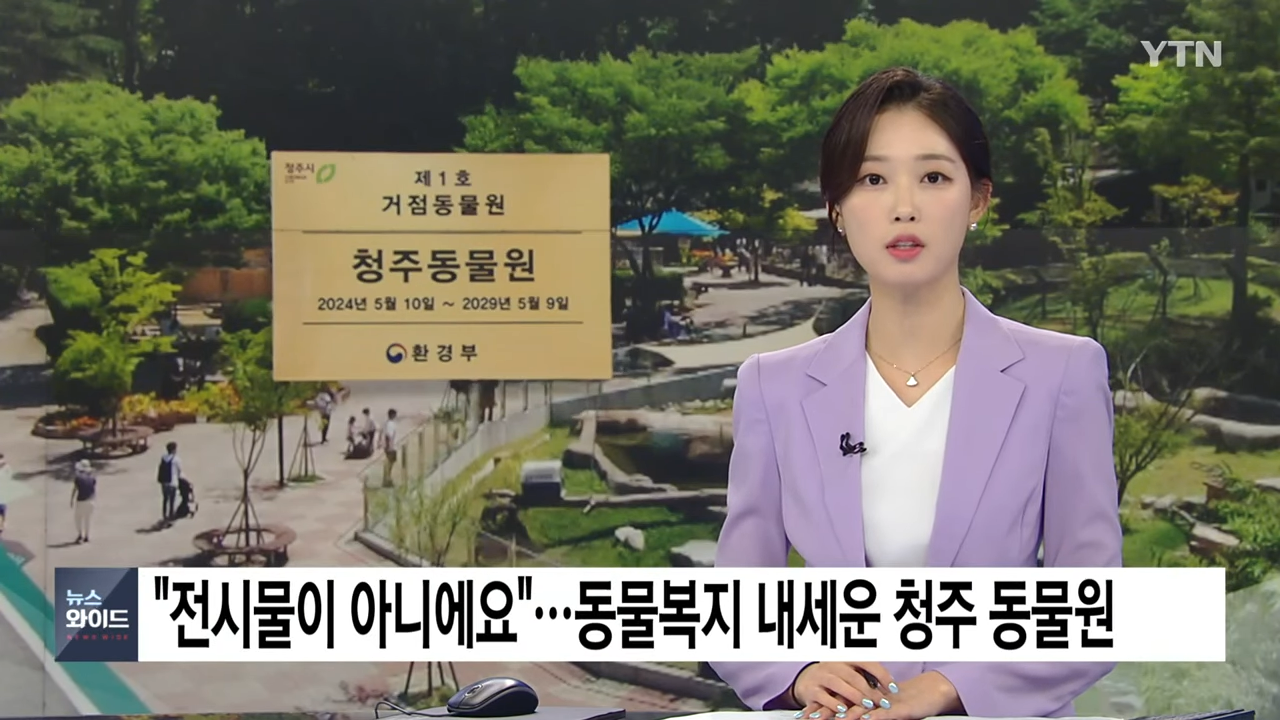  동물복지 내세우면서 관람객이 50% 증가한 청주 동물원