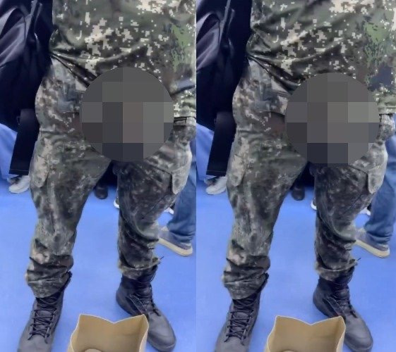  군복 바지 지퍼 열고 중요부위 노출한 남자…신분당선 여성들 조심[영상]