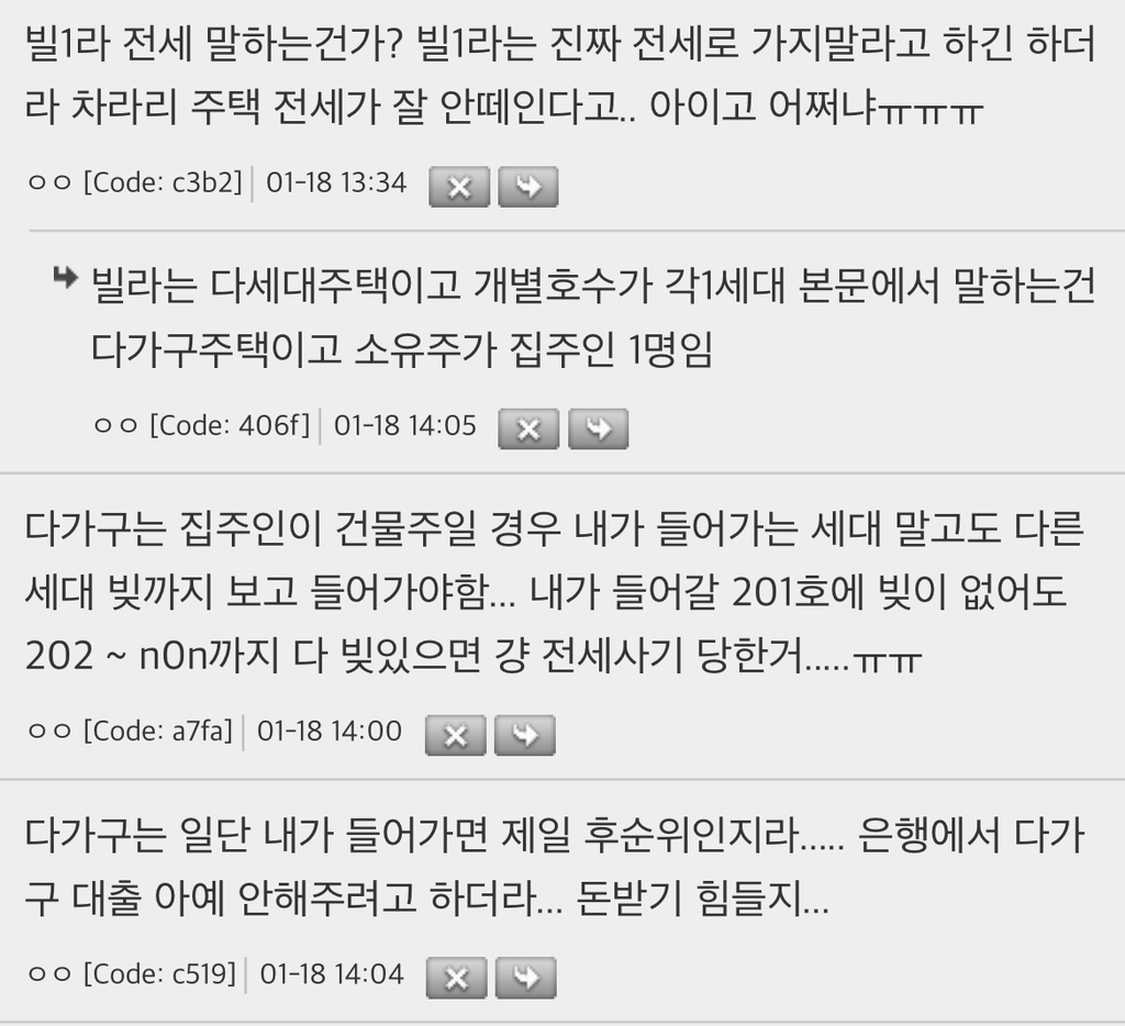 전세사기는 다가구주택이면 그냥 돈뺏겼다고 봐야하더라 | 인스티즈