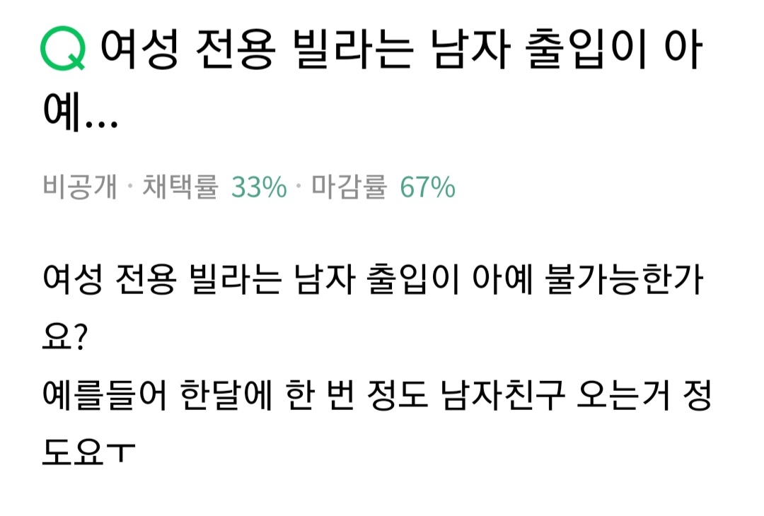  여자들만 있는곳에 꾸역꾸역 남친 데려오는 여자 존많인거같은 달글