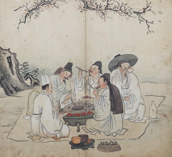  의외로 솥뚜껑 삼겹살을 즐겨드셨던 조상님들