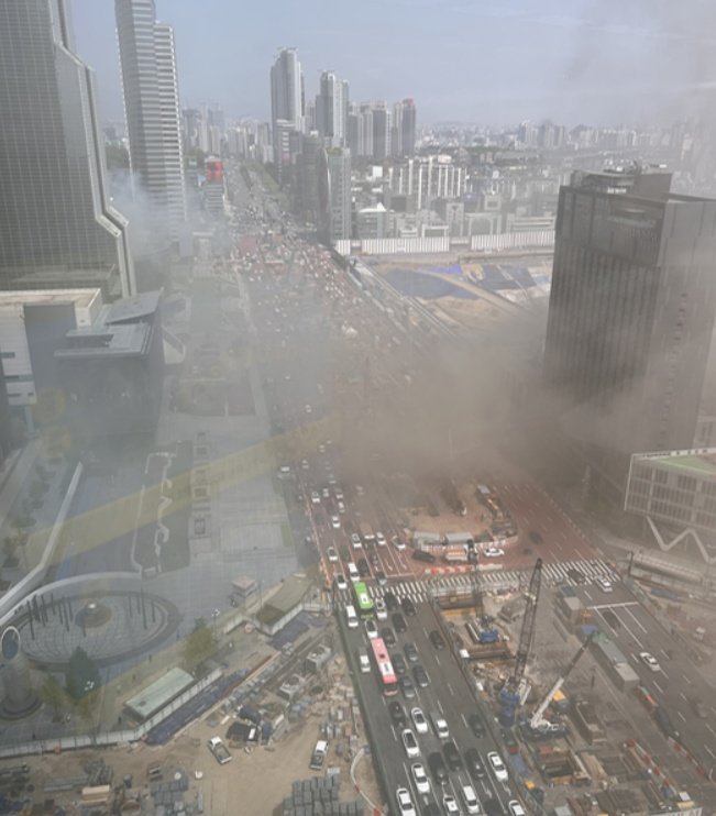불이 크게 난 코엑스 (+화재진압완료) | 인스티즈