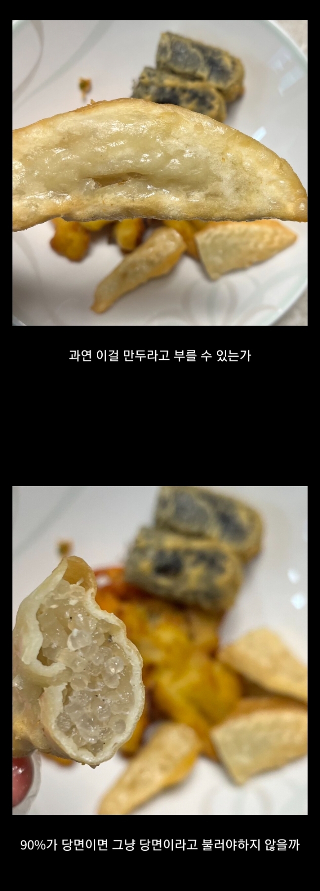  이걸 만두라고 할 수 있을까...1