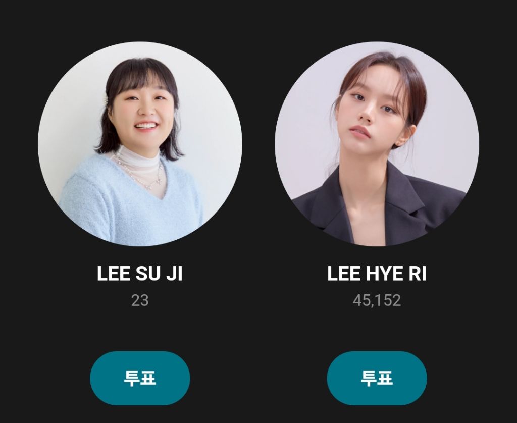 현재 백상예술대상 남녀 인기상 초반 현황 | 인스티즈