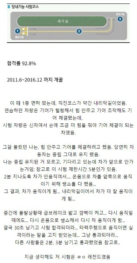  합격률 92.8%였던 전설의 레전드 시험