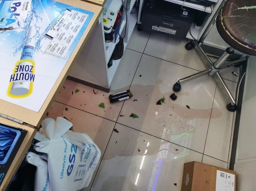  어느 편의점 알바의 재난