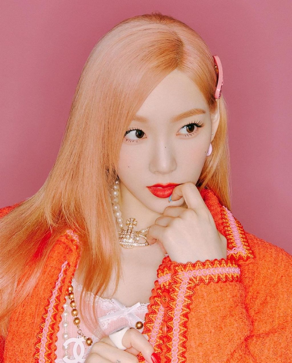 소녀시대 태연 핑크머리 시절 | 인스티즈
