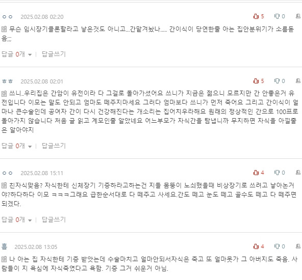 [네이트판] 내 간을 이모에게 기증해주라는 엄마 | 인스티즈