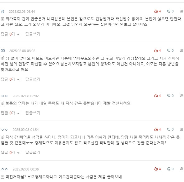 [네이트판] 내 간을 이모에게 기증해주라는 엄마 | 인스티즈