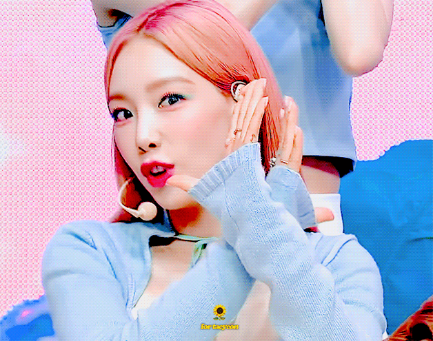 소녀시대 태연 핑크머리 시절 | 인스티즈