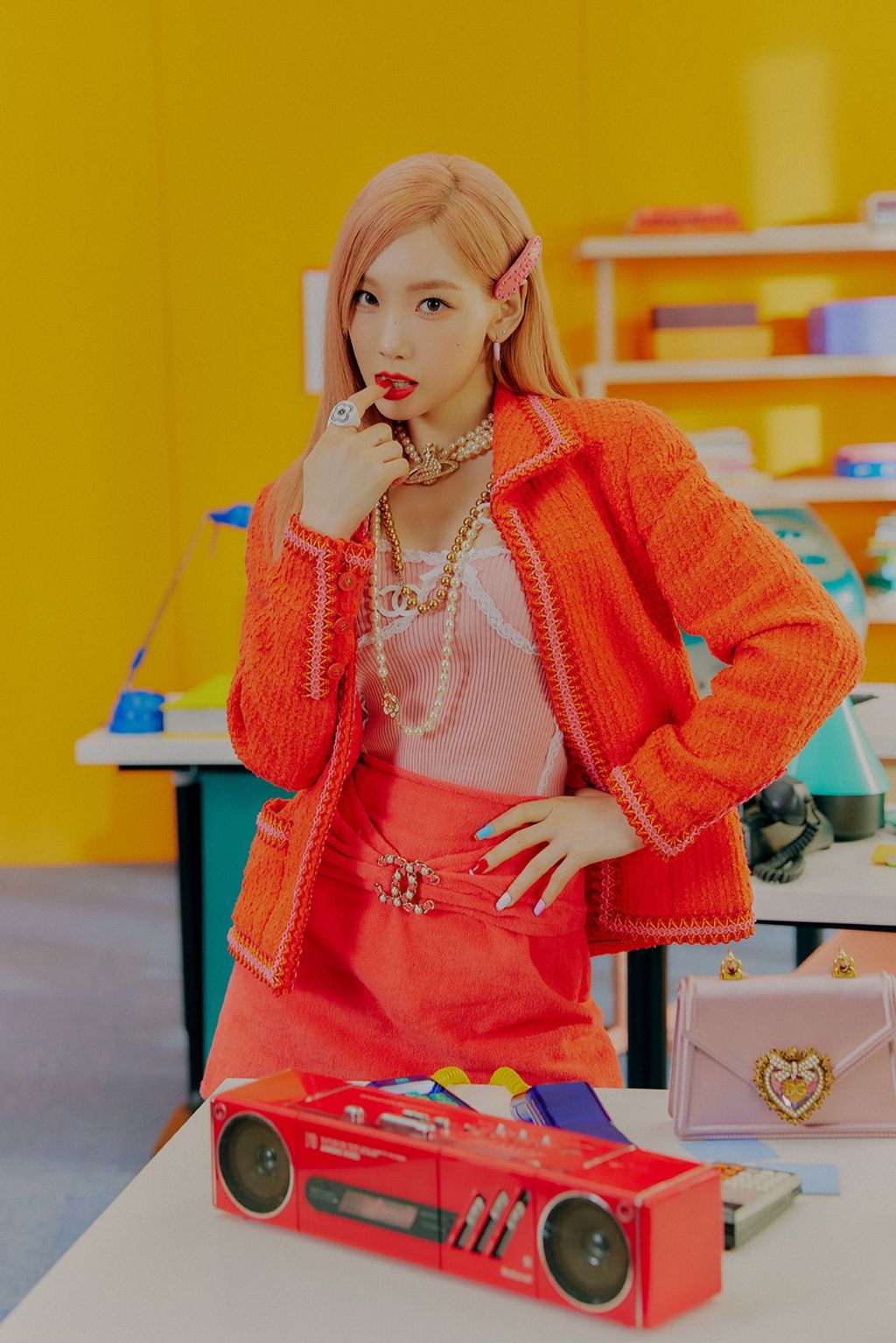 소녀시대 태연 핑크머리 시절 | 인스티즈