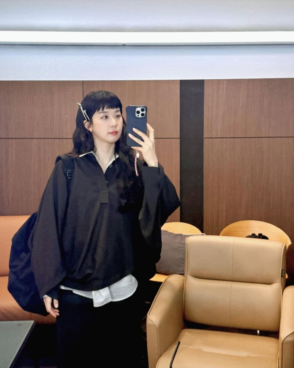  처피뱅으로 머리 바꾼 이청아