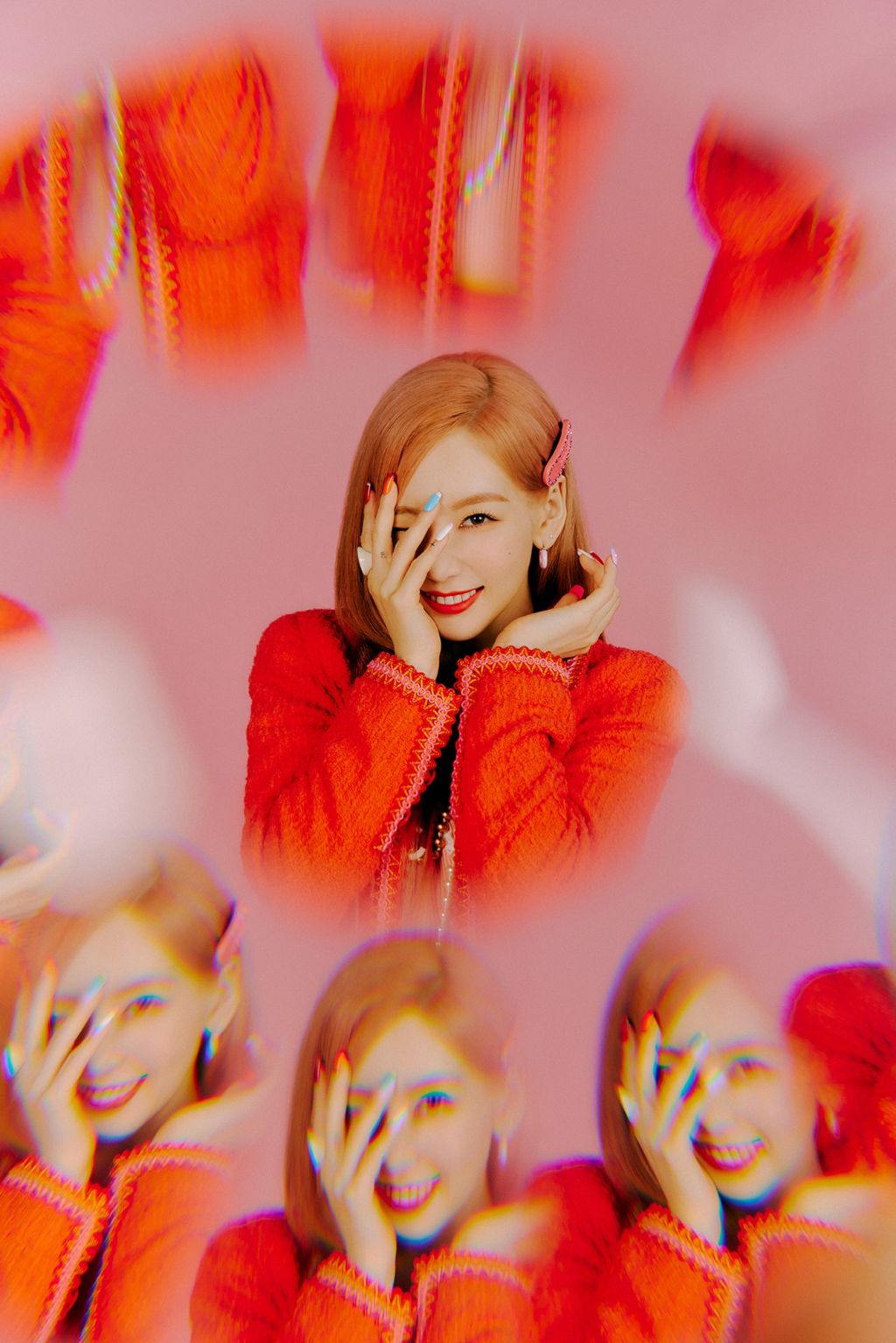 소녀시대 태연 핑크머리 시절 | 인스티즈