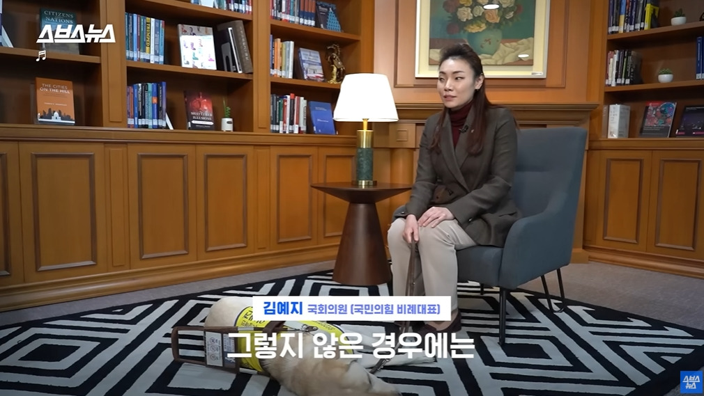 카메라 의식하는 안내견 조이 | 인스티즈