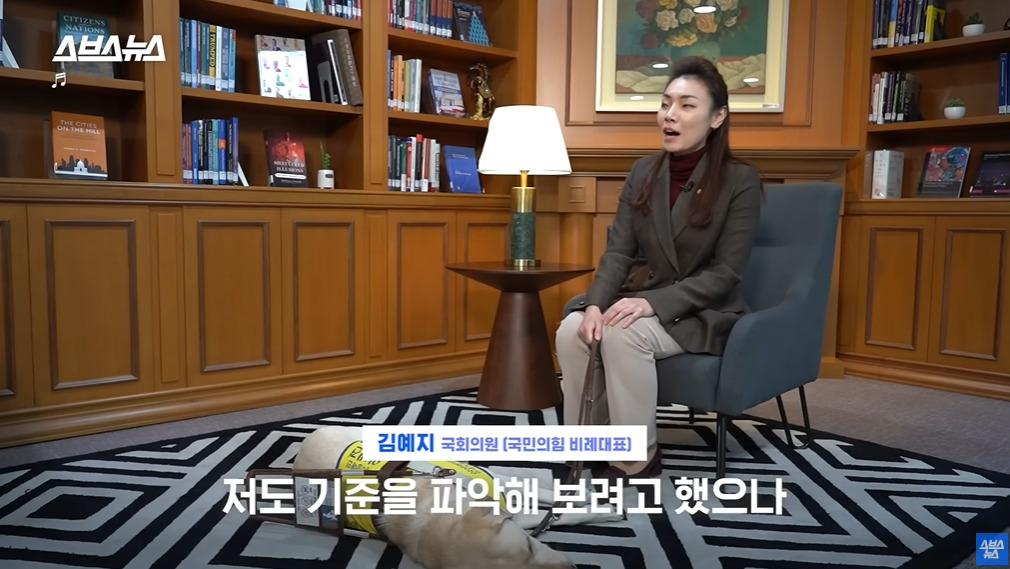카메라 의식하는 안내견 조이 | 인스티즈