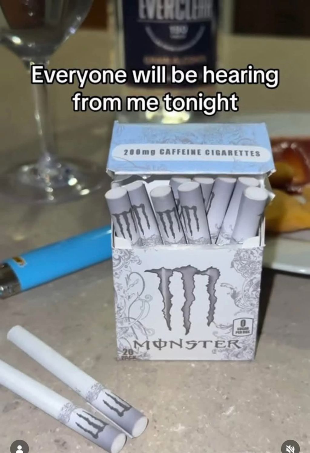  200mg 카페인이 들어간 담배