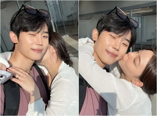  에일리♥최시훈, 신혼여행 완전 티내는 중…스킨십 폭발