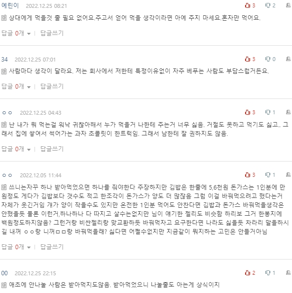 [네이트판] 최근에 동기랑 점심 먹다가 충격 받았던 거 | 인스티즈