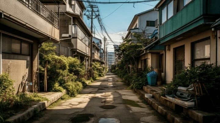  일본 특유의 동네 감성.jpg