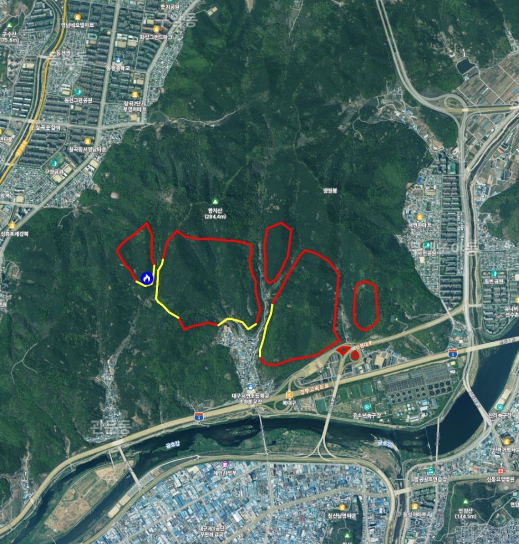 생각보다 심각한 대구 산불 상황 | 인스티즈