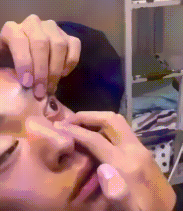 안약 넣는 꿀팁.gif | 인스티즈
