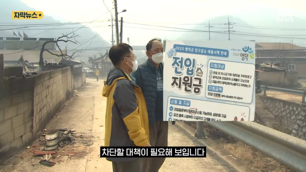 산불 이후 인구가 늘어난 안동 | 인스티즈