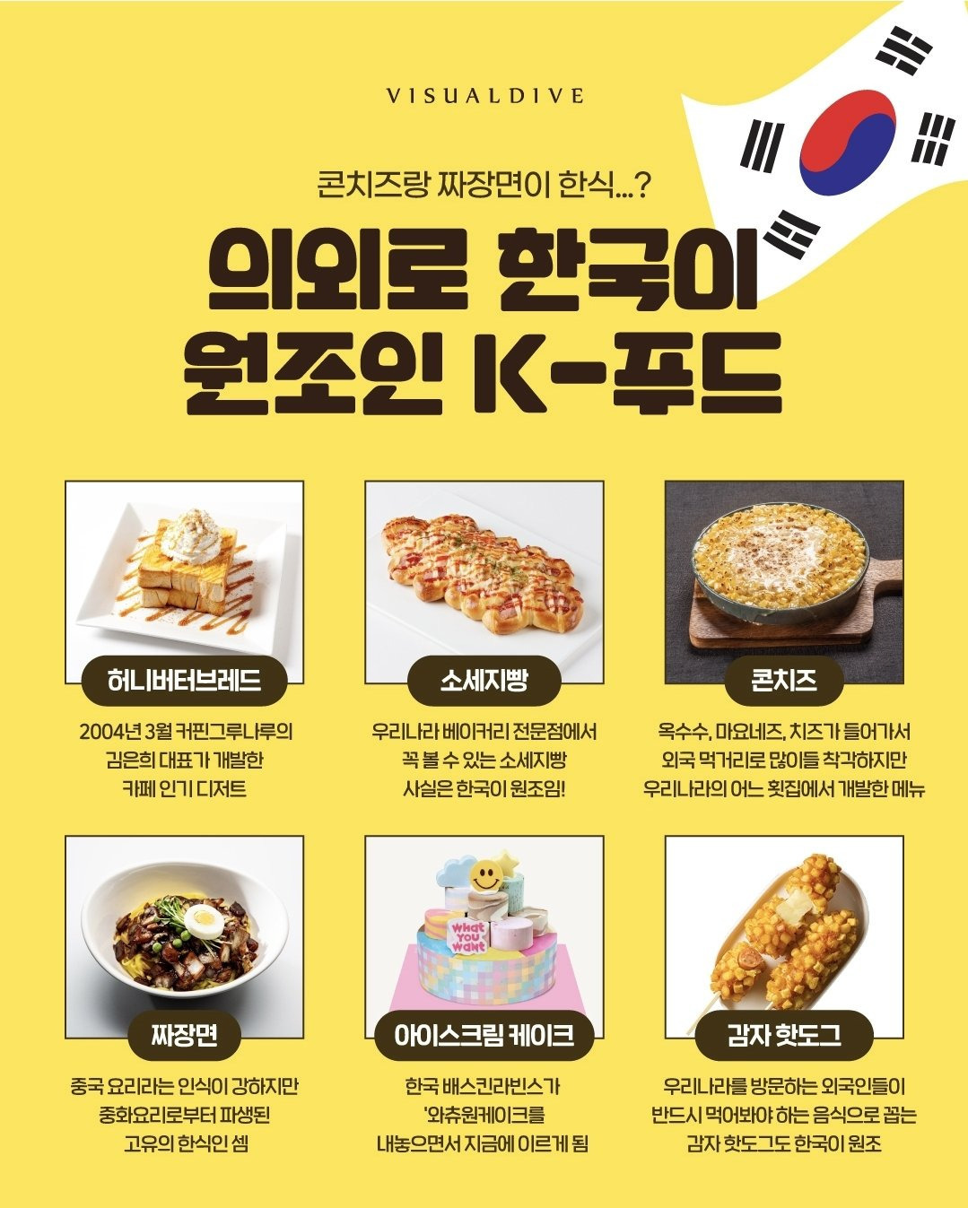 한국이 의외로 원조인 K-푸드 | 인스티즈