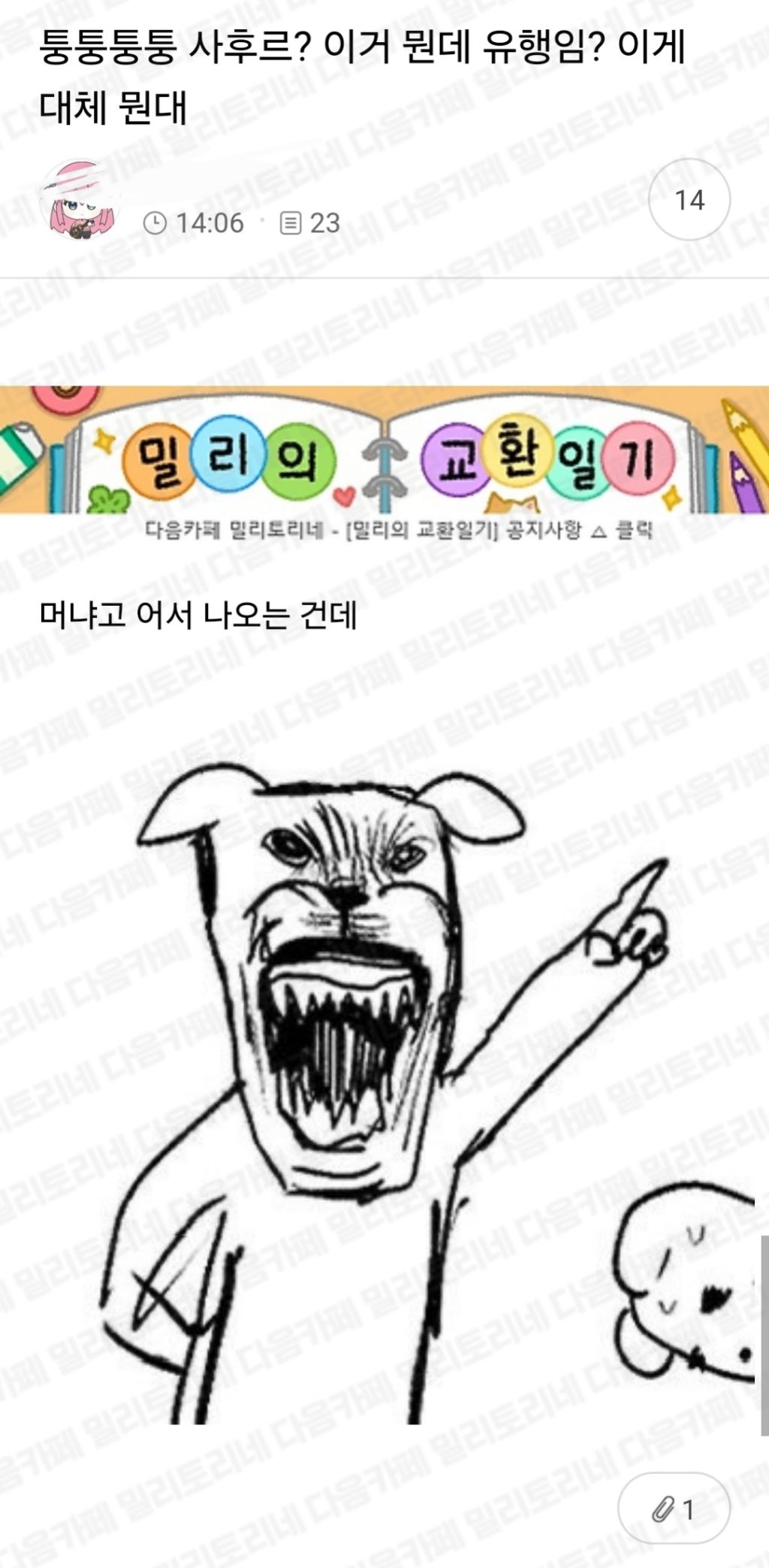 퉁퉁퉁퉁 사후르? 이거 뭔데 유행임? 이게 대체 뭔대