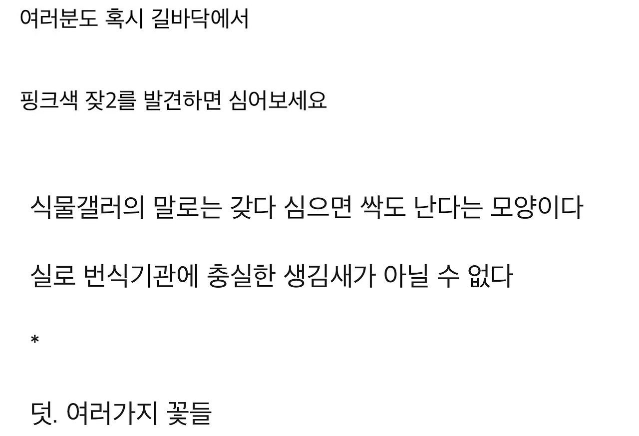식물에 대한 TMI | 인스티즈