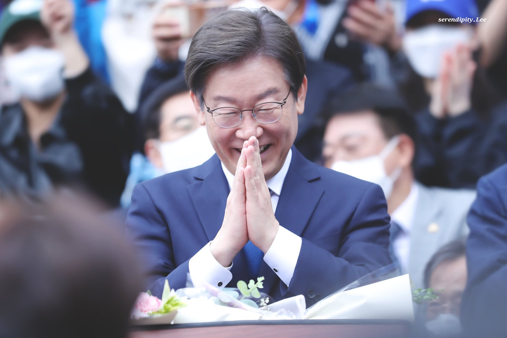 홈마 왕창 붙었던 22년 보궐선거 이재명 | 인스티즈