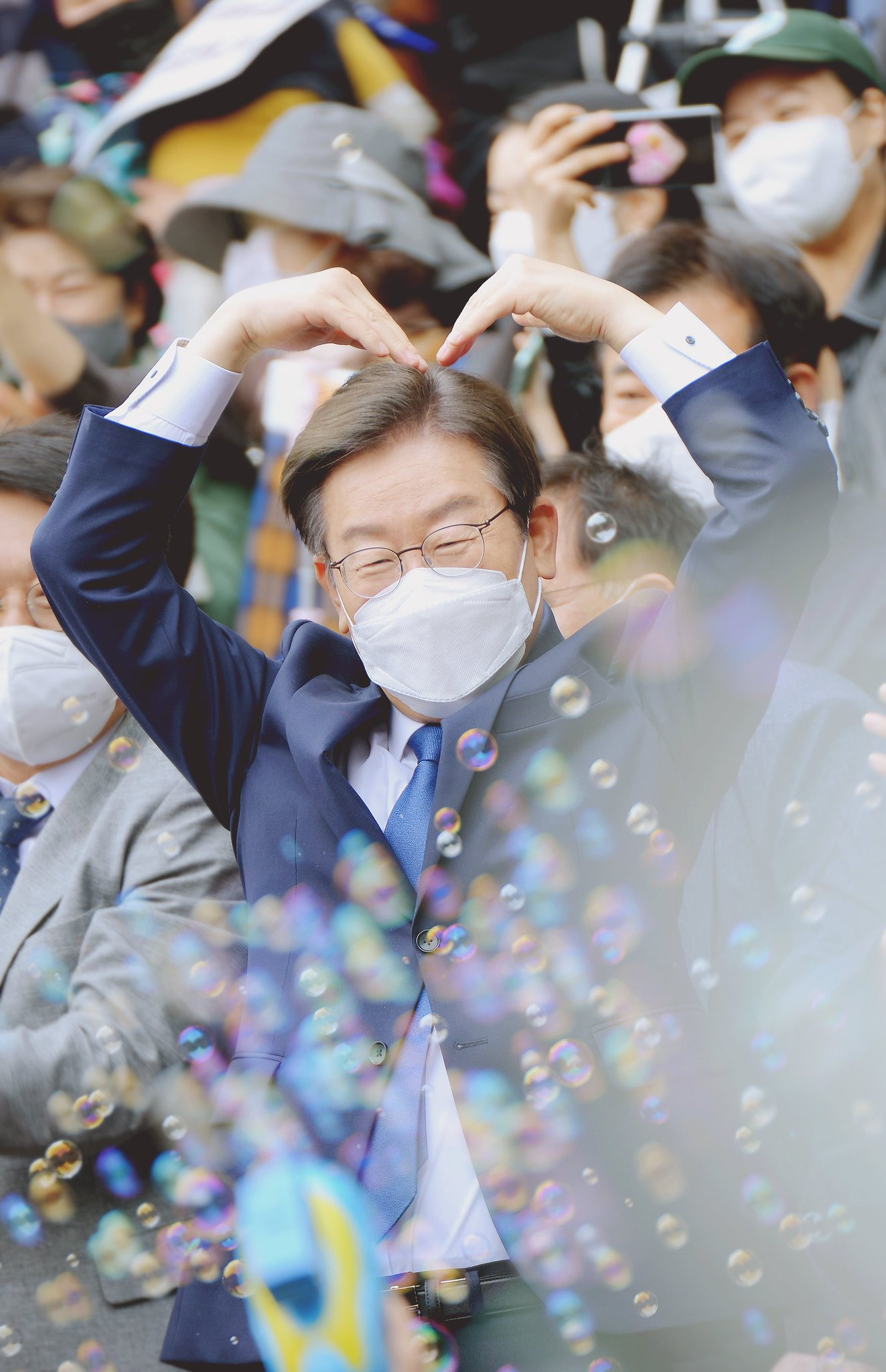 홈마 왕창 붙었던 22년 보궐선거 이재명 | 인스티즈