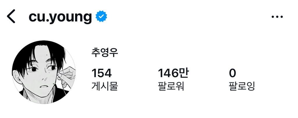뭔가 예상이 빗나가는 남자배우들 인스타 팔로워 수 | 인스티즈