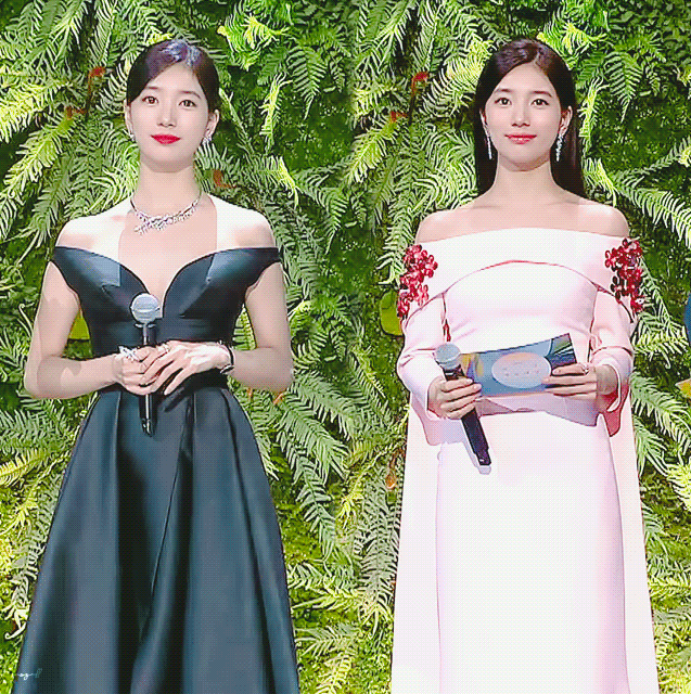 백상예술대상에서만 드레스 무려 21벌 입었다는 수지 드레스 모음 (데이터주의) | 인스티즈