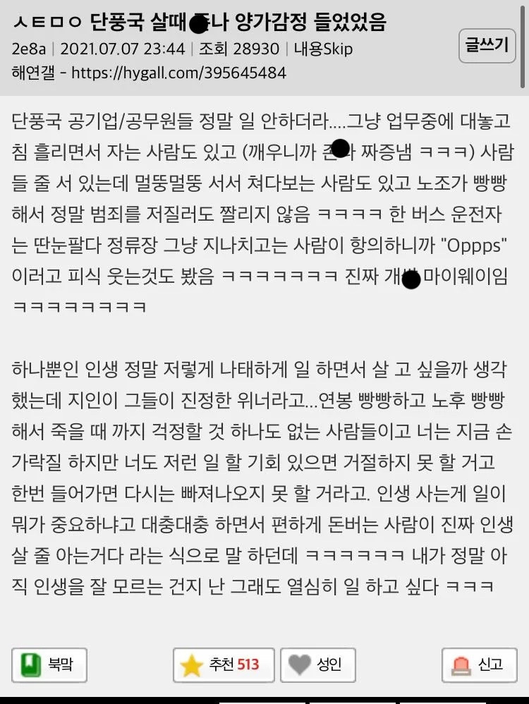  캐나다 사는 한국인이 느끼는 양가감정