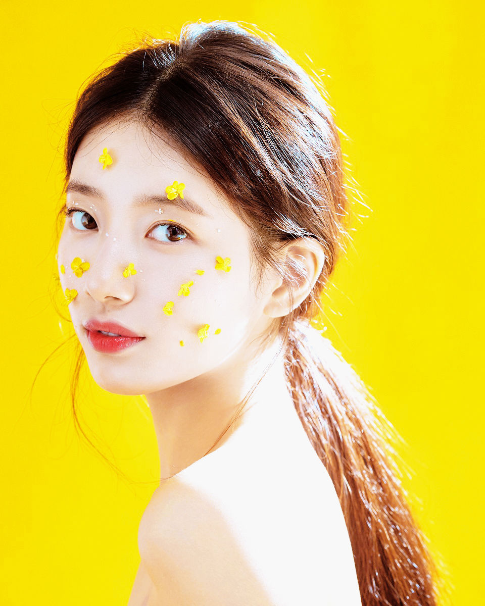 수지의 빨주노초파남보 | 인스티즈
