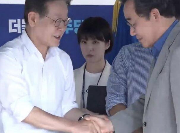 이재명: 우리 막둥이 어디 갔어요 핫도그 줘야 하는데 | 인스티즈