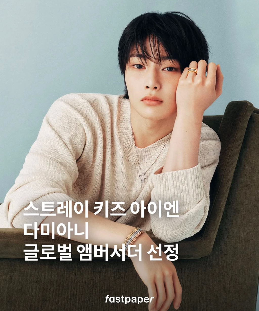  스트레이키즈 아이엔, 다미아니 글로벌 앰버서더 선정