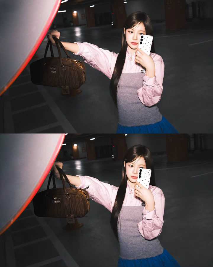 르세라핌 미우미우 광고 은채 인스타 업뎃 | 인스티즈