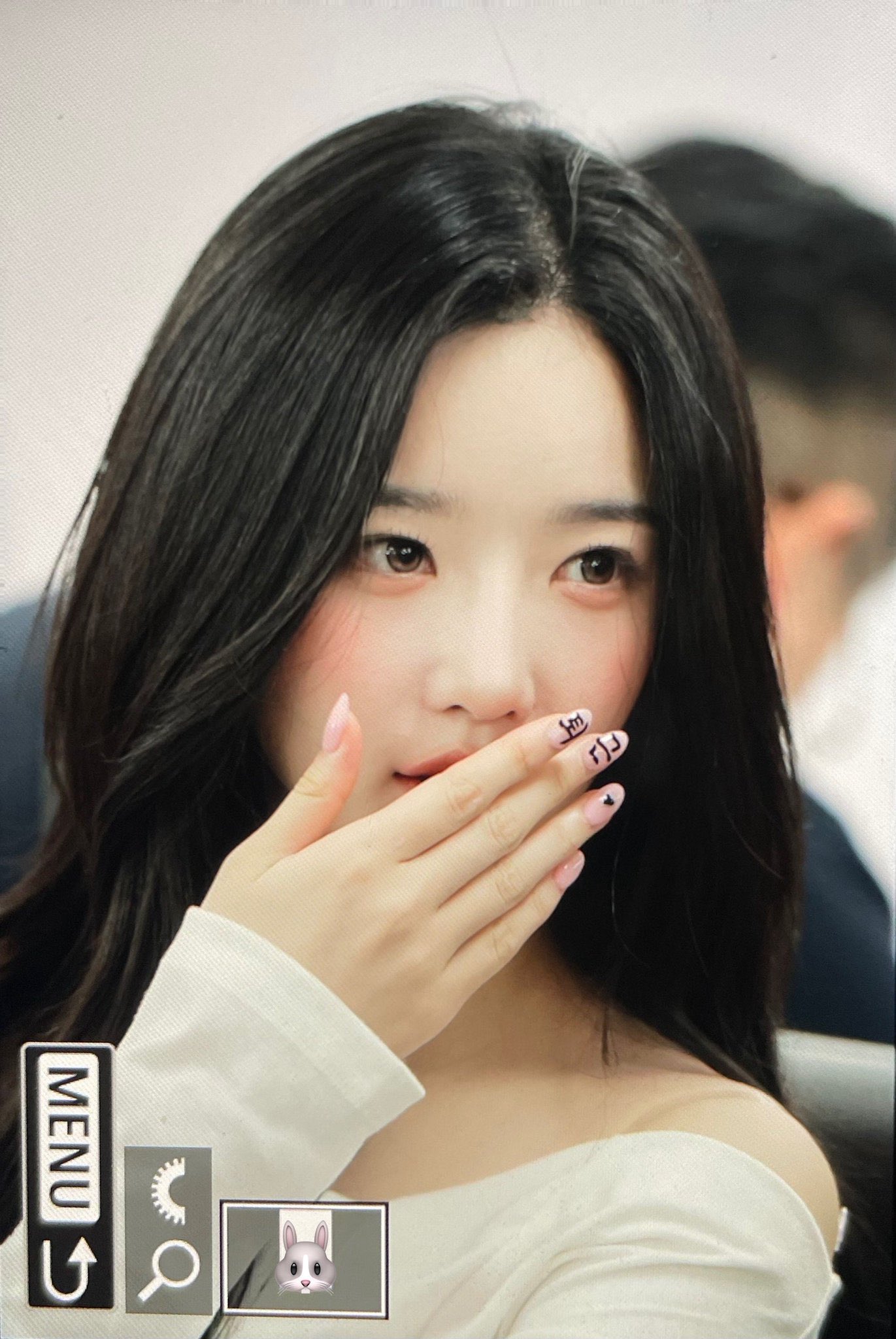  아 개웃겨 살다살다 이런 네일 처음 봐.x