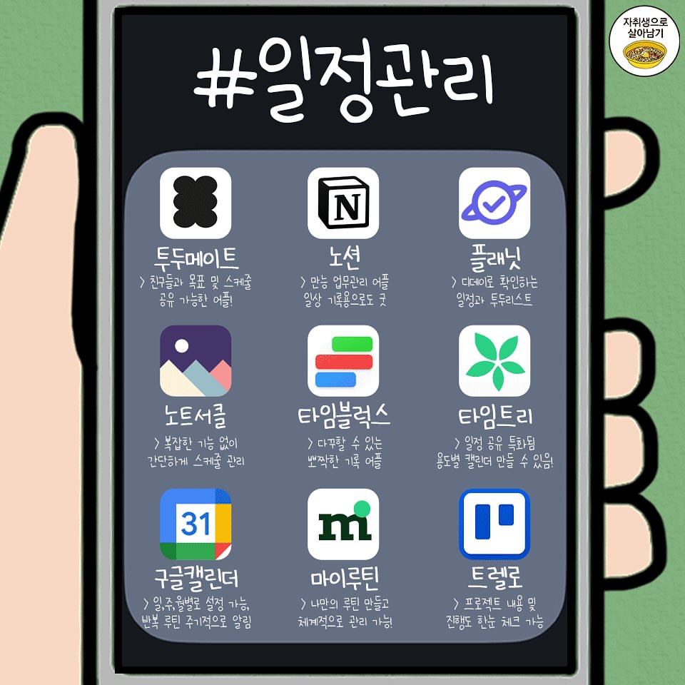 갓생을 위한 어플 추천 | 인스티즈