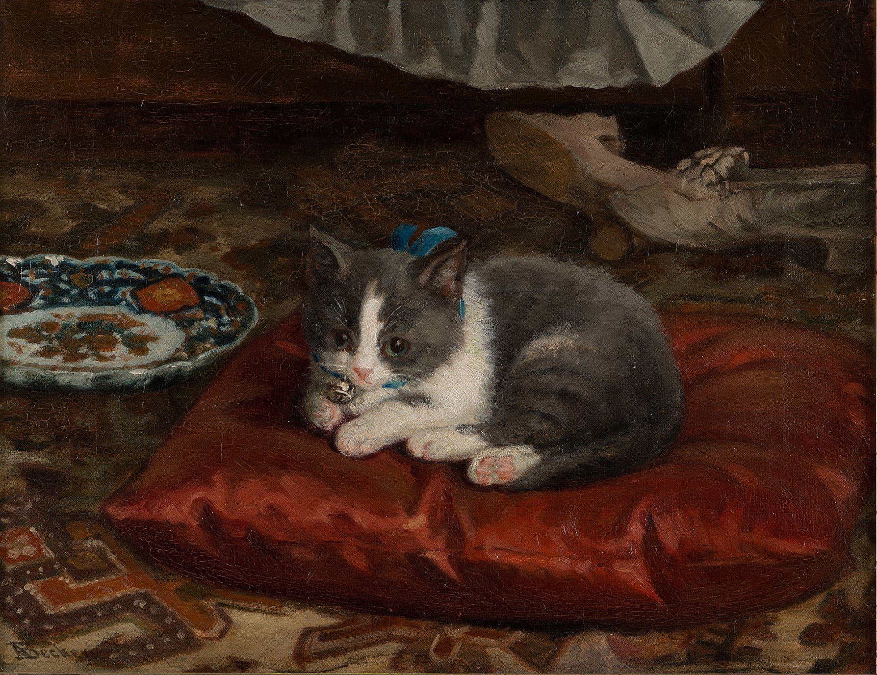 19세기 고양이 그림 2개.jpg | 인스티즈