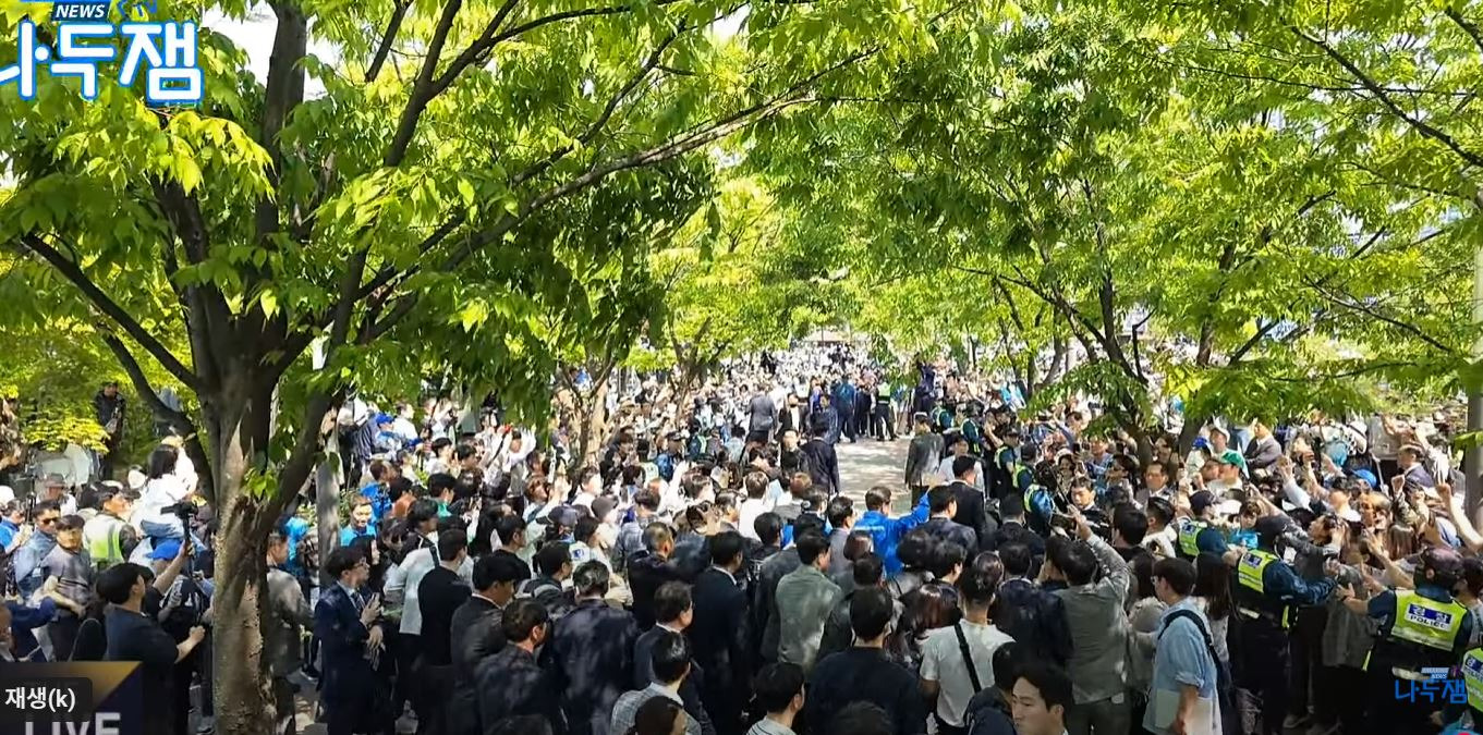  실시간 이재명 동탄 유세 인파.jpg