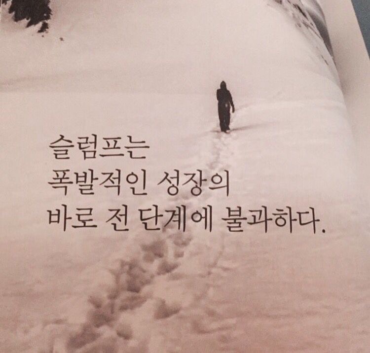 돌이켜보면,몹시 괴로울때 성장했고 모든게 편안할때 퇴보했다 | 인스티즈