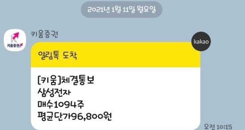  삼성전자 주식 96000원대에서 1억원어치 산 사람 근황6